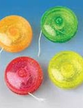 Mini Glitter Yo-Yos, 12ct