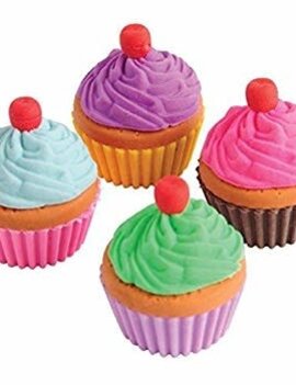 Cupcake Erasers, 12ct