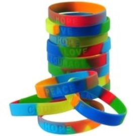 Rainbow Bracelets, 12ct