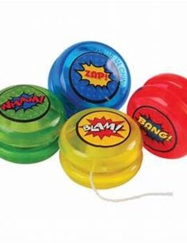 Superhero Mini Yo-Yos, 12ct