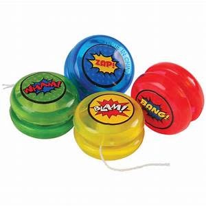 Superhero Mini Yo-Yos, 12ct