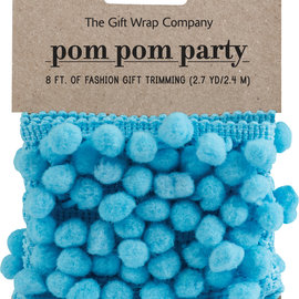 Pom Pom Party - Ocean Gift Trim