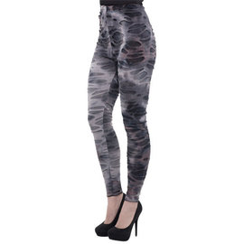 Zombie Footless Tights- Adult Standard