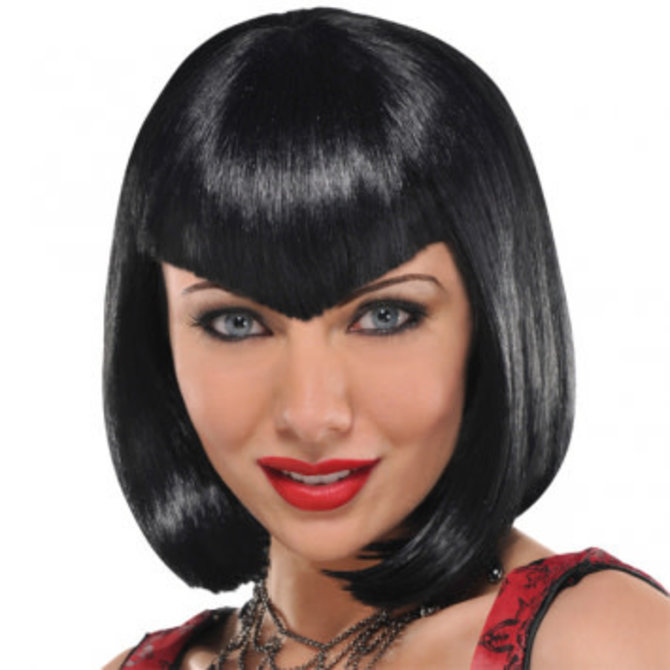 Sultry Black Vampiress Wig #715