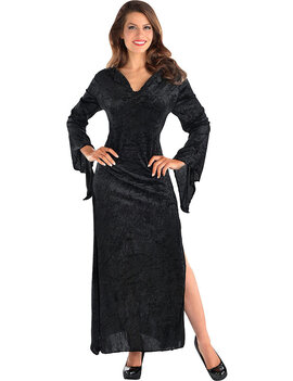 Adult Spooktacular Black Witch Dress (#308)