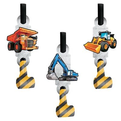 Big Dig Construction Blowouts, 8ct.
