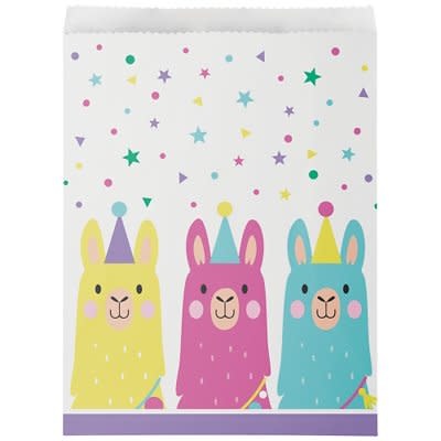 Llama Party Loot Bags, 10ct