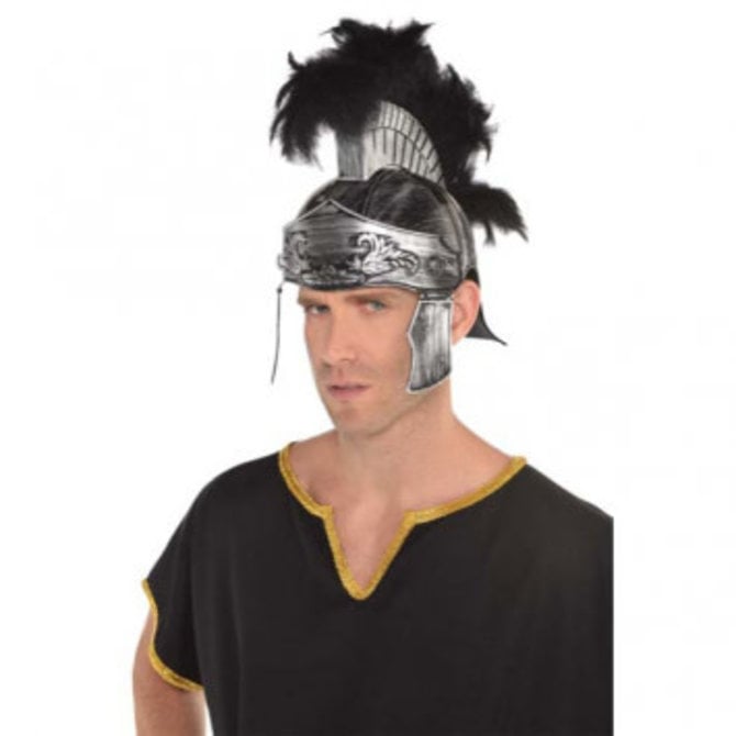 Trojan Feather Helmet*