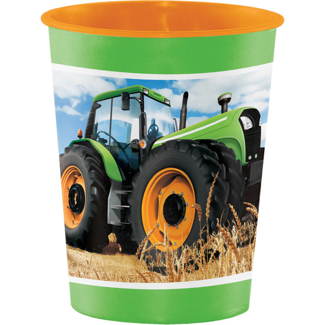 Tractor Time Favor Cup, 16oz
