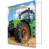 Tractor Time Invitations, 8ct