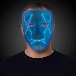 LED El Wire Mask