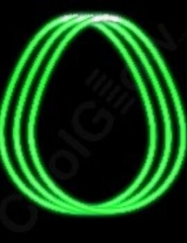 Glow Necklace Green, 22"- 50ct