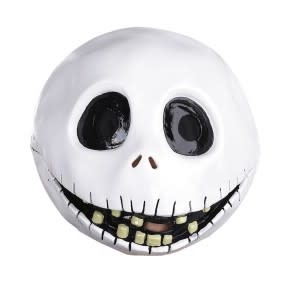 Jack Skellington Vinyl Mask-The Nightmare Before Christmas