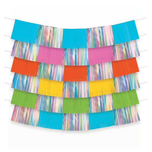 Foil Decorating Backdrop - Multi