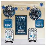 Happy Birthday Man Add-An-Age Room Decoration Kit