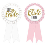 Bride & Team Bride Award Ribbons -8ct
