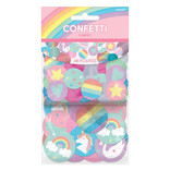 Magical Rainbow Birthday Giant Glitter Confetti -48pc