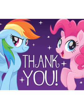My Little Pony Friendship Adventures™ Postcard Thank You- 8ct