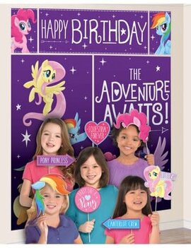 My Little Pony Friendship Adventures™ Scene Setters Wall Decorating Kit w/ Props