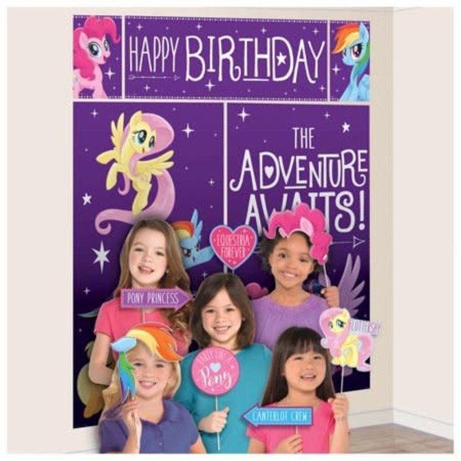 My Little Pony Friendship Adventures™ Scene Setters Wall Decorating Kit w/ Props
