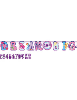 My Little Pony Friendship Adventures™ Jumbo Add-An-Age Letter Banner