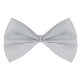 Silver Bow Tie