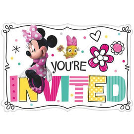 ©Disney Minnie Mouse Happy Helpers Postcard Invites, 8ct