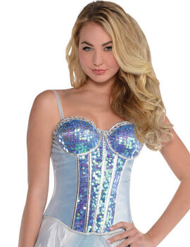 Glistening Deluxe Corset- Adult M/L