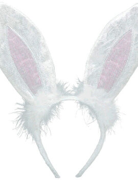 Headband Bunny Ears White