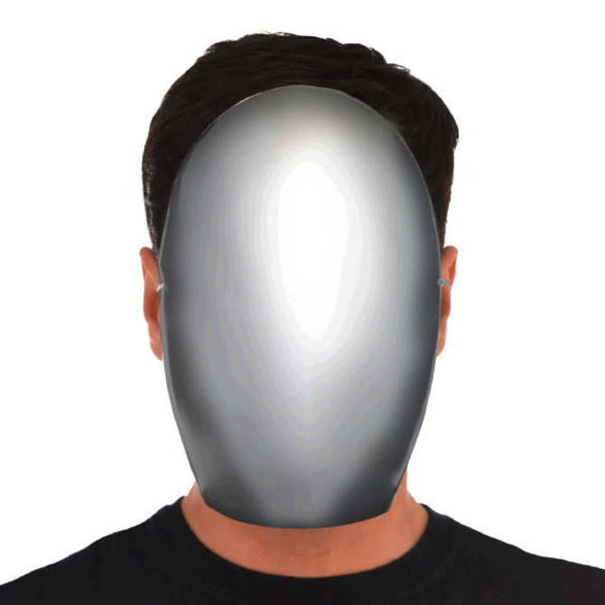 Faceless Silver Mask