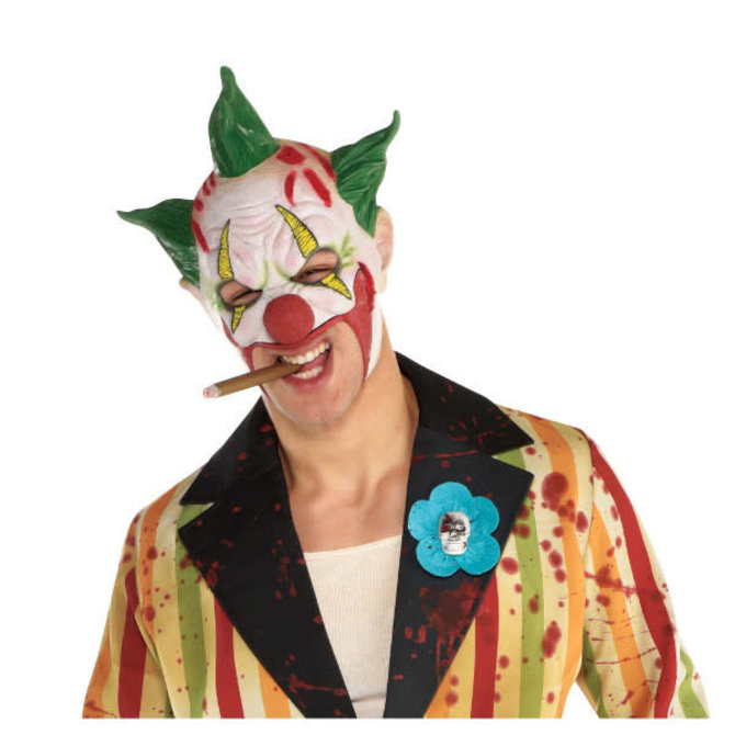 Wicked Clown Half Mask