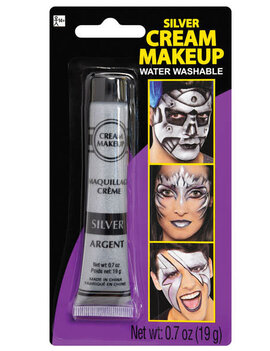 Silver Metallic Cream Make-Up