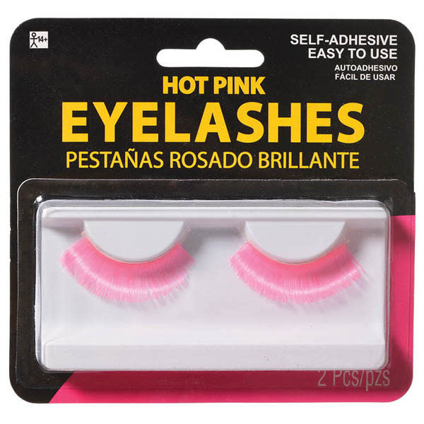 Hot Pink Eyelashes