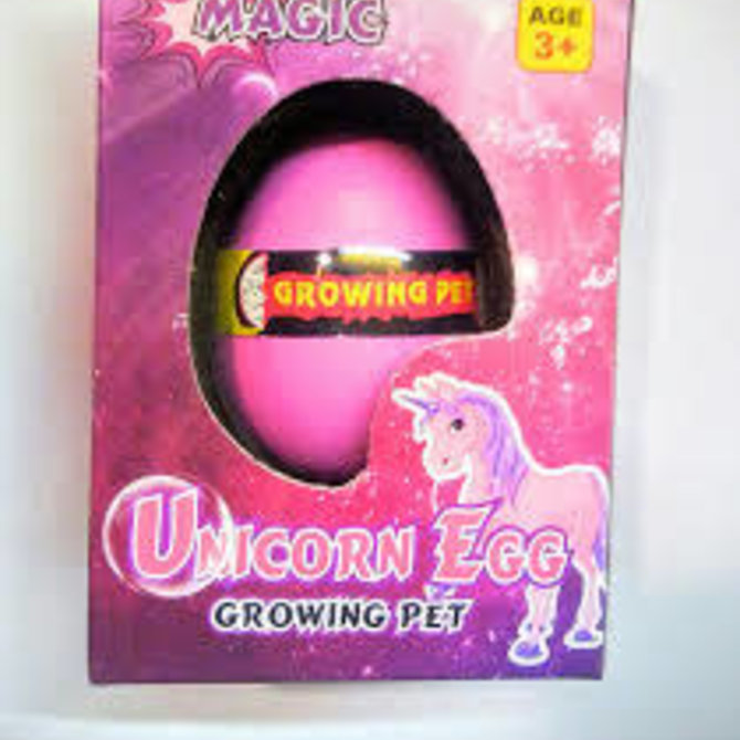 unicorn egg growing pet