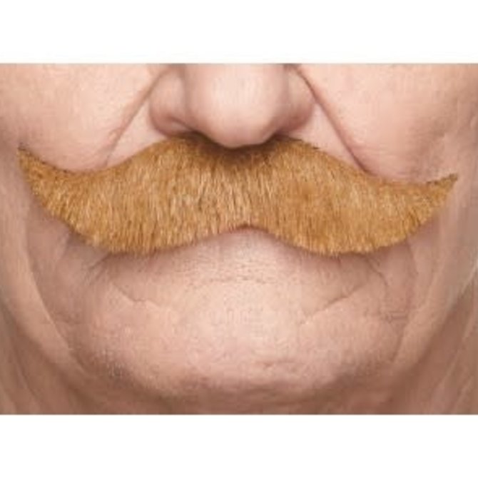 German Mustache- Light Brown