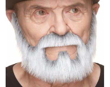 Boxed Beard- White