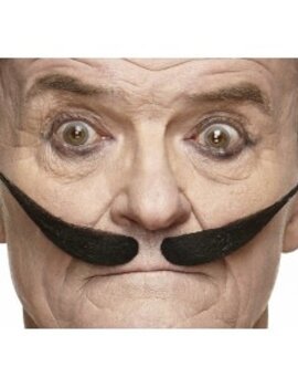 Mistletoe Mustache- Black