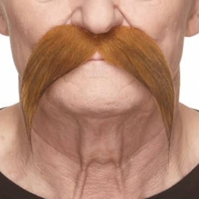 Horseshoe Mustache- Red