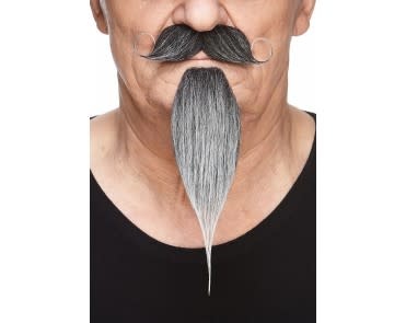 Napoleon Mustache and Beard- Grey