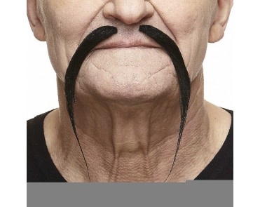 Chinese Mustache- Black