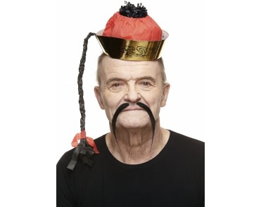 Chinese Mustache- Black