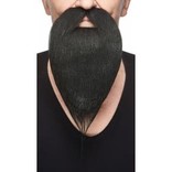 Philosopher Mustache and Beard- Black