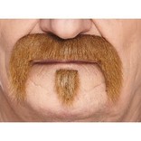 The Zappa Mustache with Beard- Light Brown