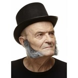 L-Shaped Mutton Chops- Grey