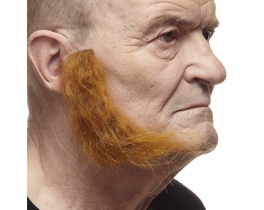 L-Shaped Mutton Chops- Red
