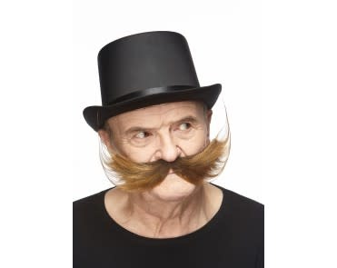 Fisherman Mustache- Brown