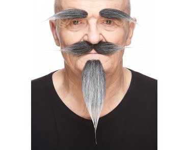 Russian Mustache with Beard and Eyebrows