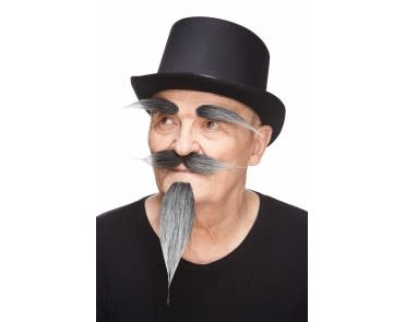 Russian Mustache with Beard and Eyebrows