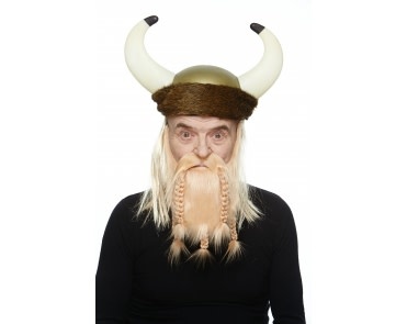 Viking Mustache with Beard- Blonde