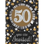 Sparkling Celebration 50 Invitations, 8ct
